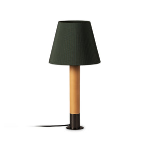 Basica M1 Table Lamp - Stabilizing Disc Bronze/Green Raw Color Ribbon