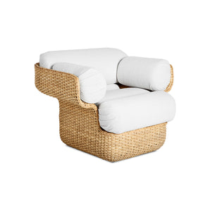 Basket 44167 Outdoor Lounge Chair - Rattan/Fabric B (Lorkey 040)