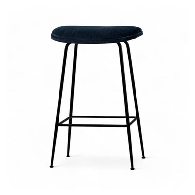 Beetle 10235 Counter Chair - Black Matt/Fabric C (Belsuede Special FR 016)