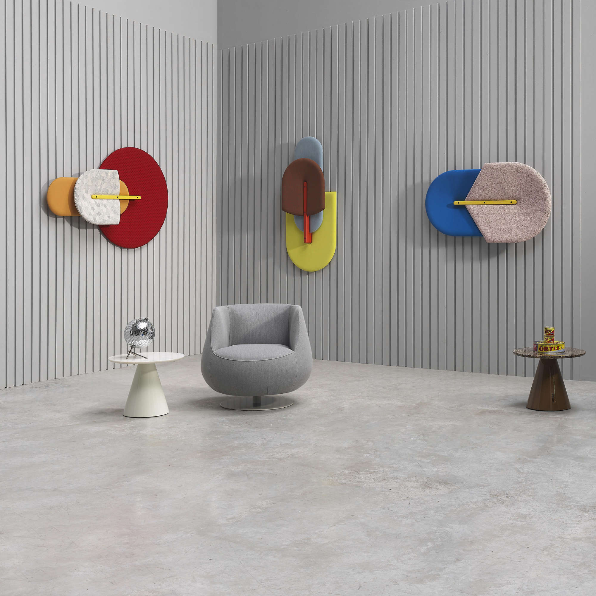 Beetle 210A Acoustic Panel - Multicolored-2