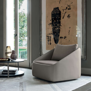 Bend P10S0 Low Armchair - Fabric M (Martin 109)