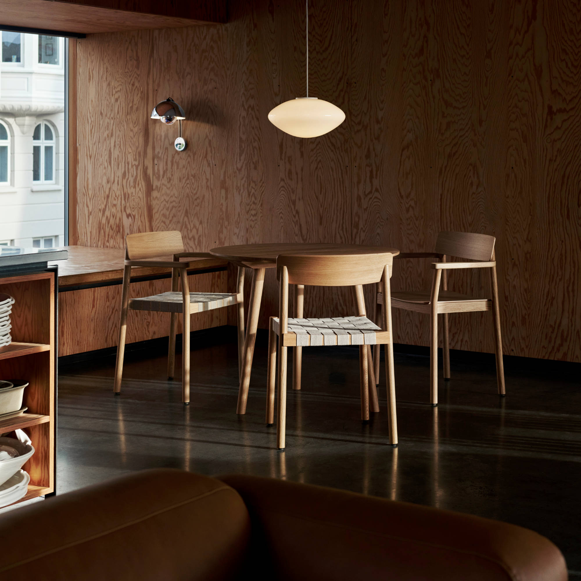 Betty TK1 Dining Chair - Oak/Natural-3