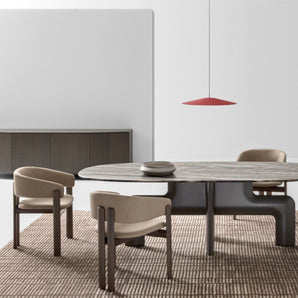 Biarritz BIARS1000 Dining Chair - Grey Wood LE12/Fabric A (Atene 03)