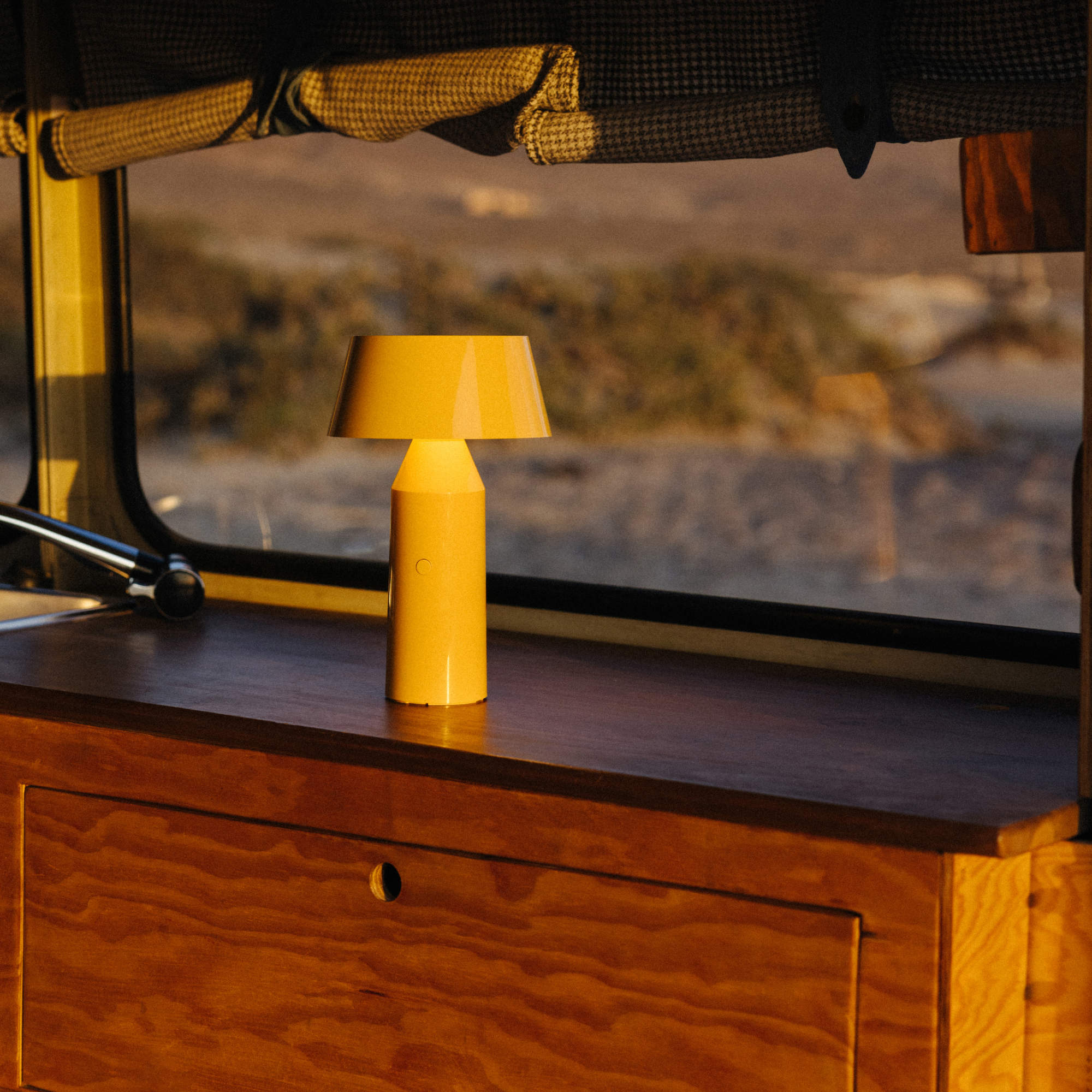 Bicoca Portable Table Lamp - Yellow-4