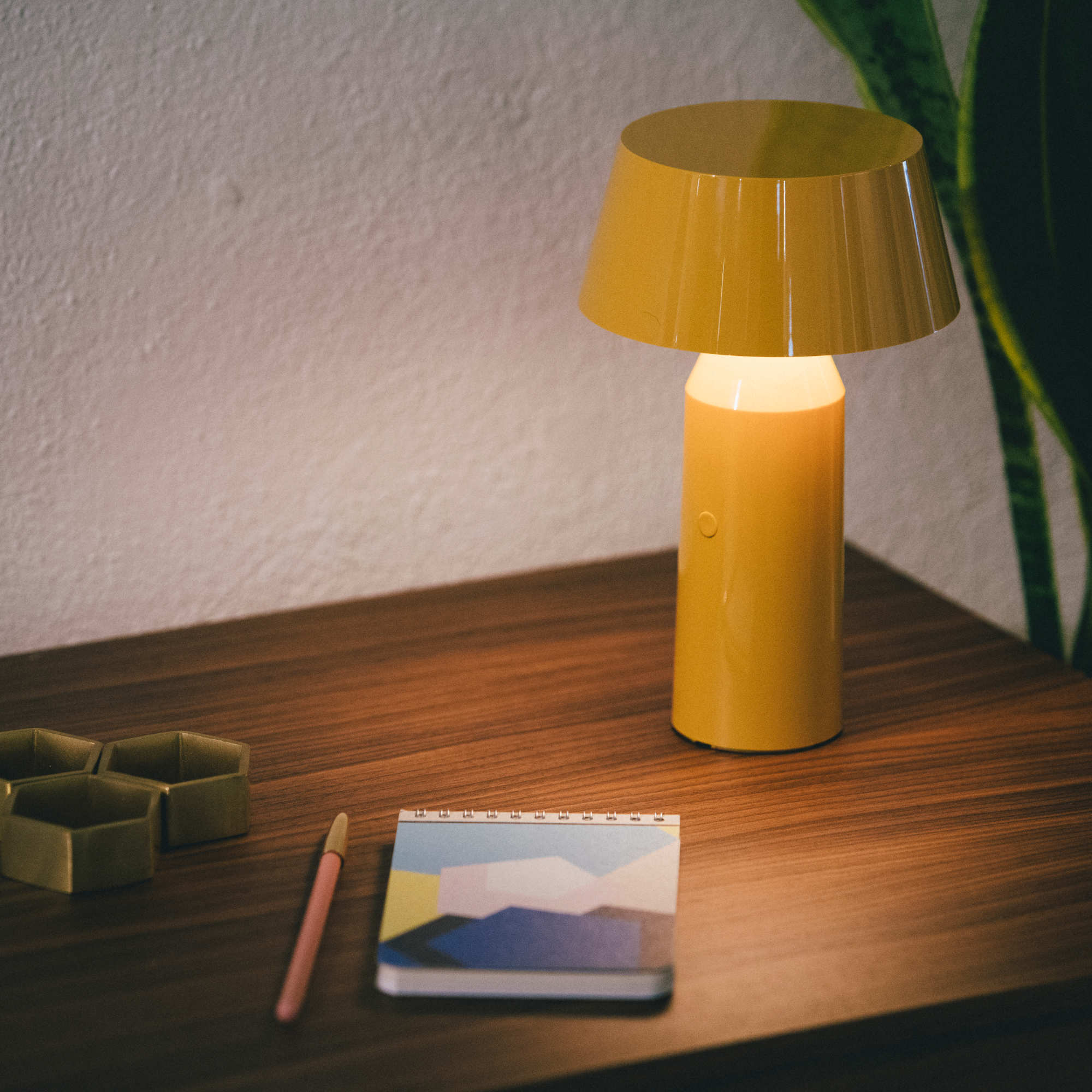 Bicoca Portable Table Lamp - Yellow