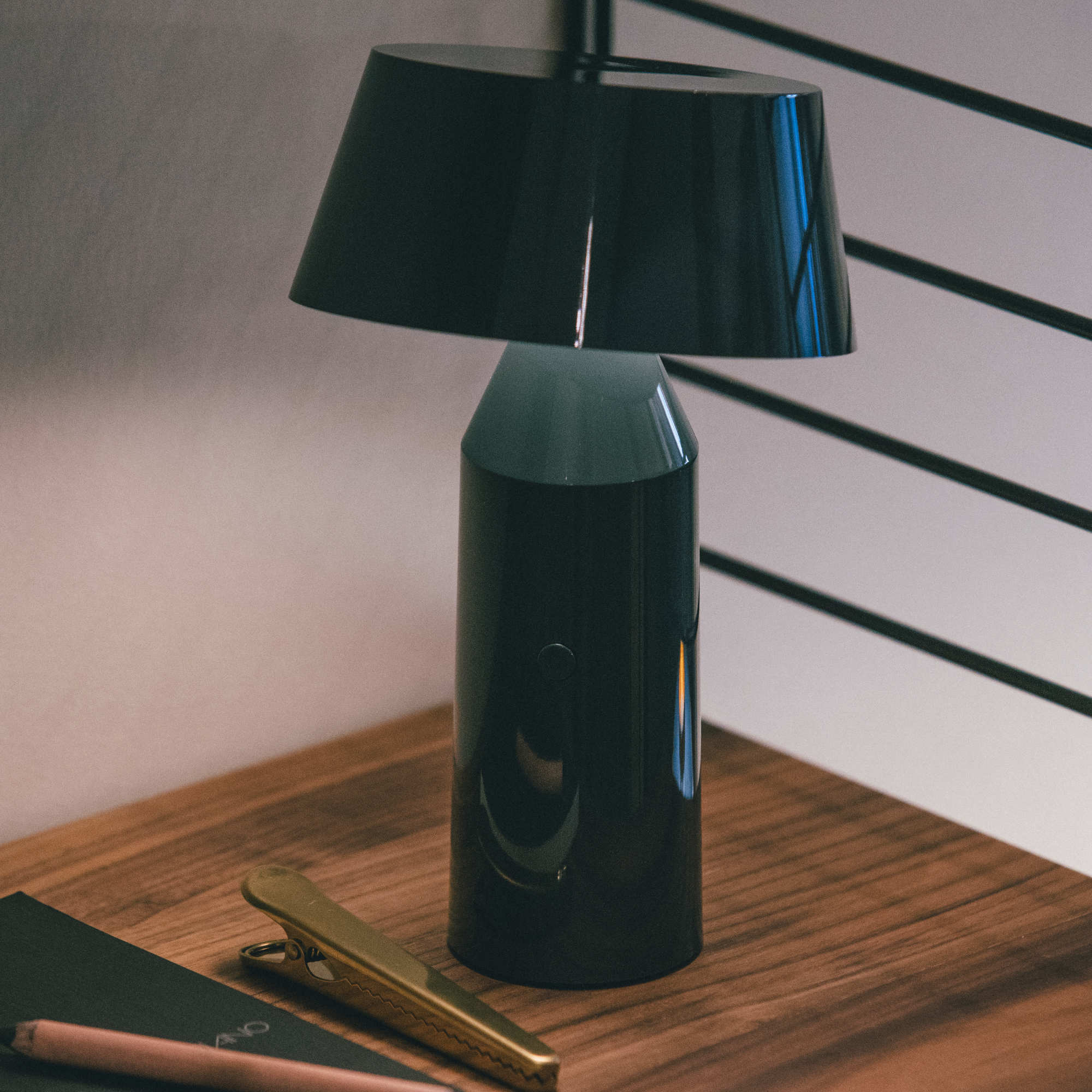 Bicoca Portable Table Lamp - Anthracite