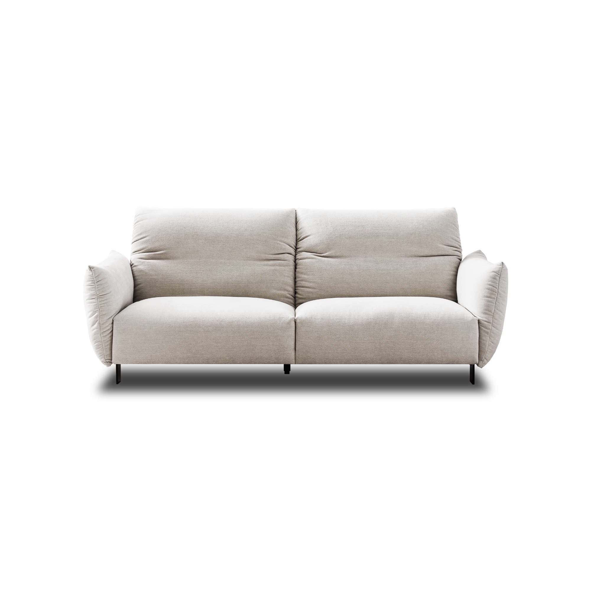 Blum D3000 Sofa - Black/Fabric T (Teddy 111)-1