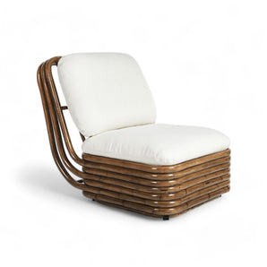 Bohemian 43580 72 Outdoor Lounge Armchair - Rattan/Fabric B (Flair Special FR 101)