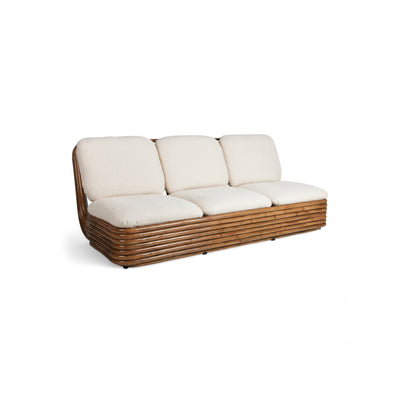 Bohemian 43582 72 Outdoor Sofa - Rattan/Fabric C (Lupo Special Diagonal Boucle 007)