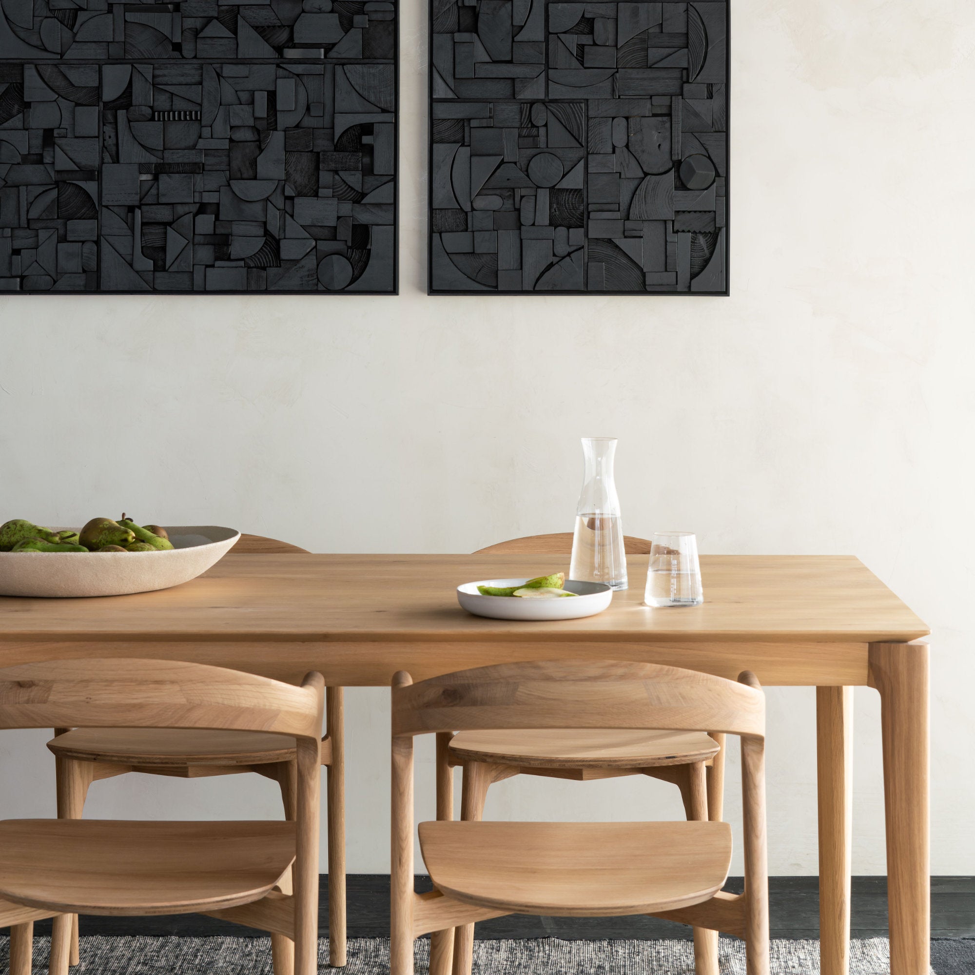 Bok 51498 Dining Table - Oak-4