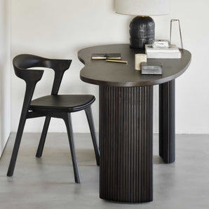 Bok 51551 Dining Chair - Oak Brown/Leather (Brown)
