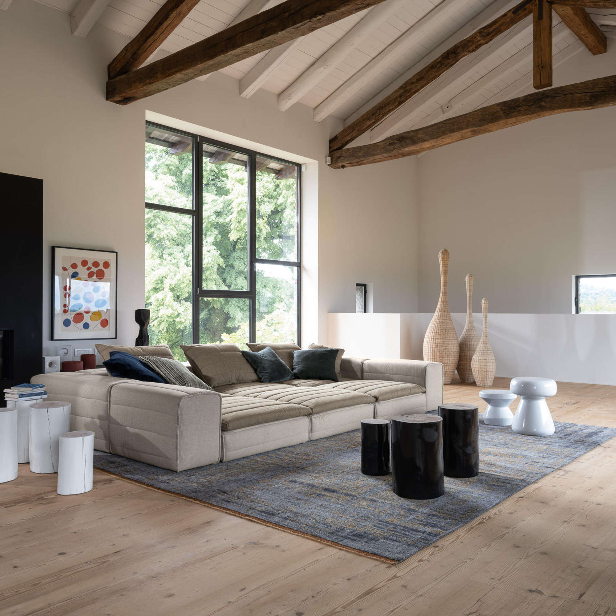 Bolla L Floor Lamp - Natural