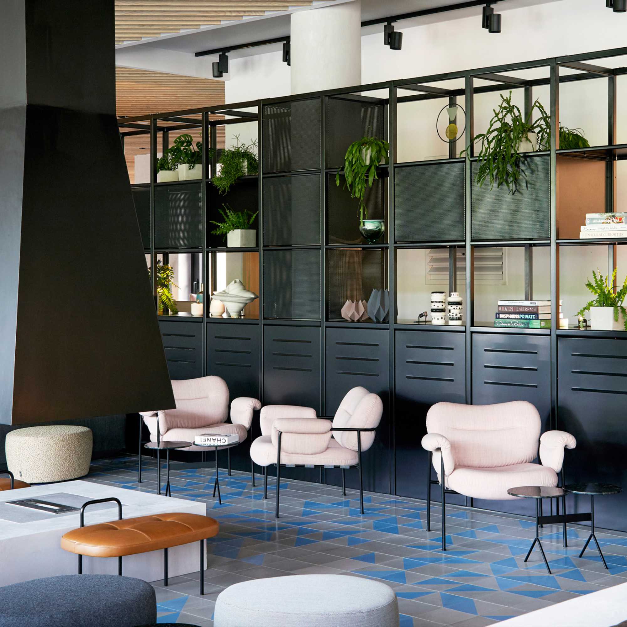 كرسي بذراعين من بولو - أسود/جلد (Dunes 21001 Dark Brown)-5