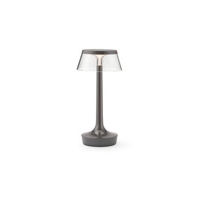 Bon Jour Unplugged Portable Table Lamp - Stormy Grey