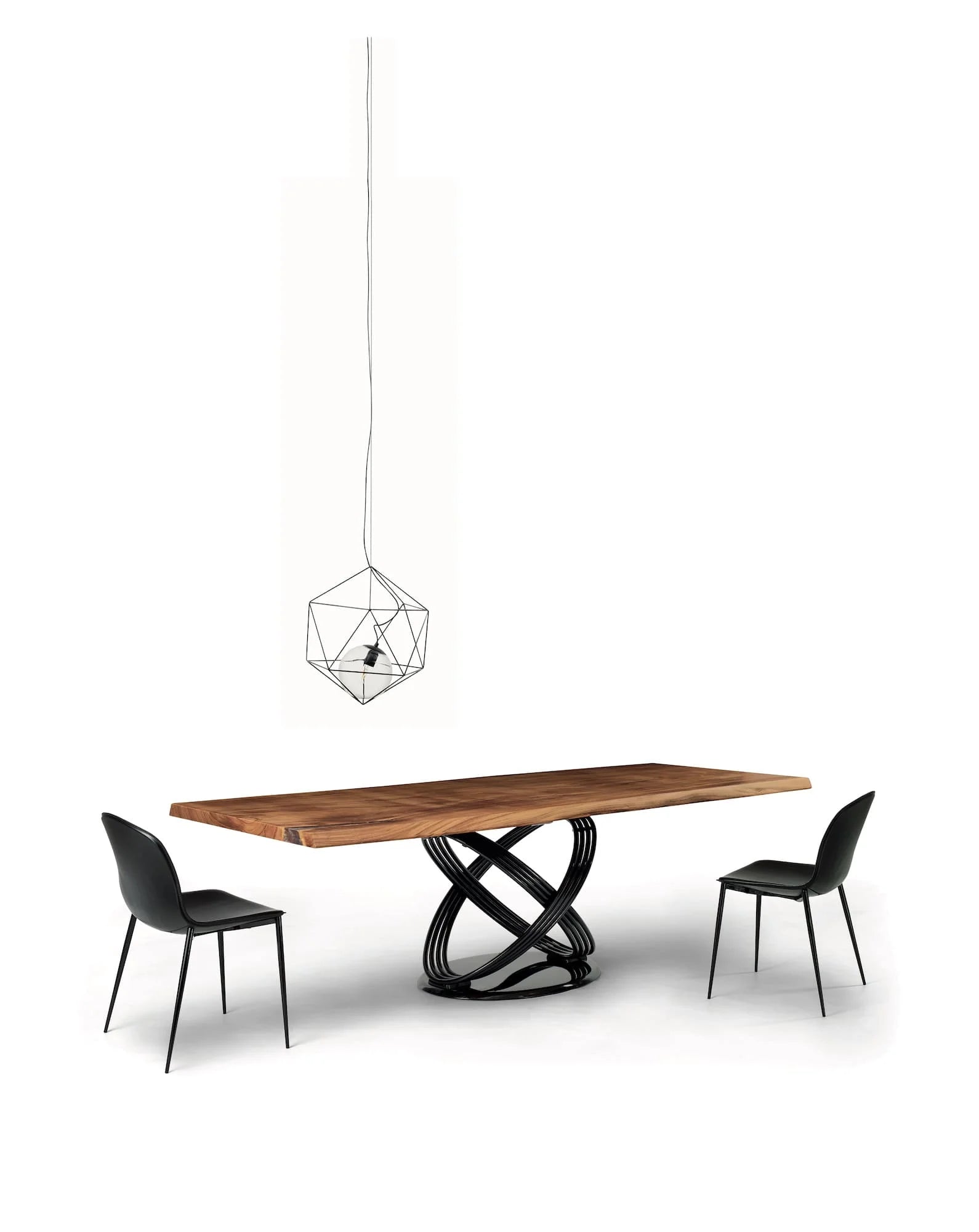 Seventy 40.50 Dining Chair - Ecoleather (Black TR504T)