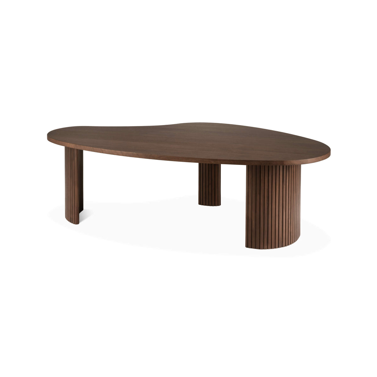 Boomerang 10092 Coffee Table - Varnished Teak Brown-4