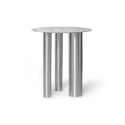 Brandt CS1 Side Table - Stainless Steel