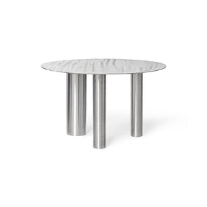 Brandt CS1 Low Coffee Table - Stainless Steel