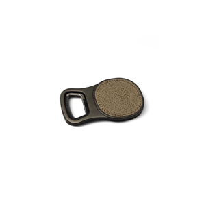 Brooklyn N.1 Bottle Opener - Bronze/Leather A (Calfskin Golf Mud G21)