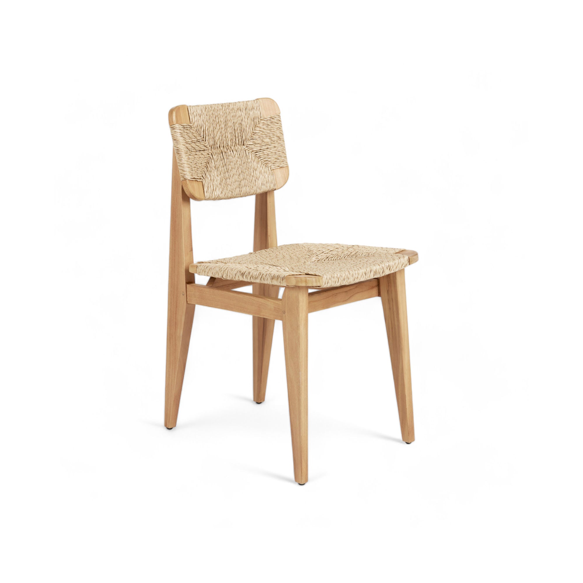 C-Chair 42723 Outdoor Dining Chair - Natural Teak-1