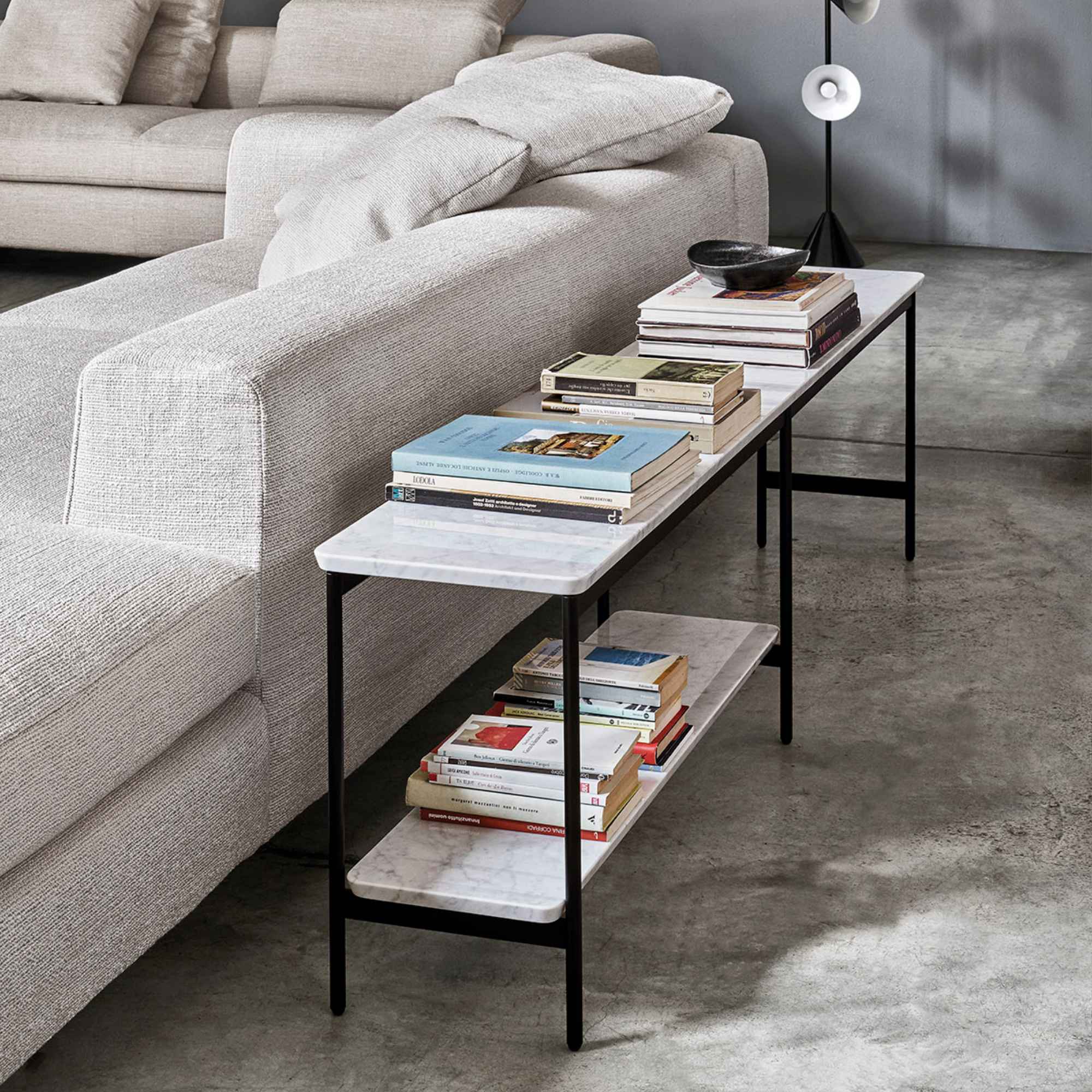 Capilano 3522 Side Table -  Fondovalle Lava