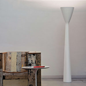 Carrara Floor Lamp - White