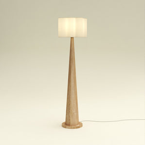 Cast F01 Floor Lamp - Wood