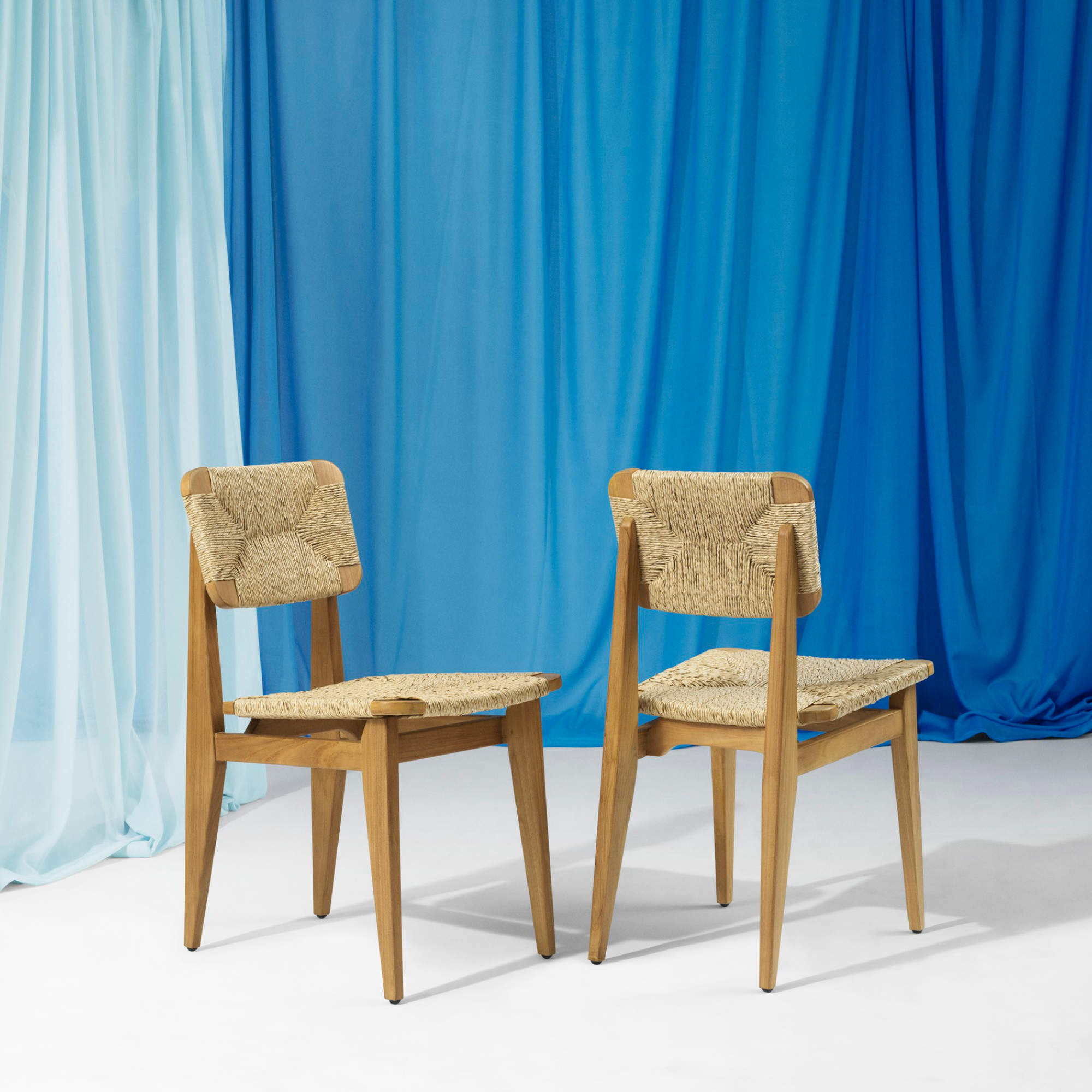 C-Chair 42723 Outdoor Dining Chair - Natural Teak-4