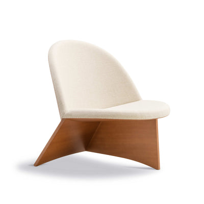 Chaconia 2635 Lounge Chair - Oregon Pine/Fabric 2 (Hallingdal 200)