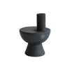 Chimney Charred Vase - Barro Preto