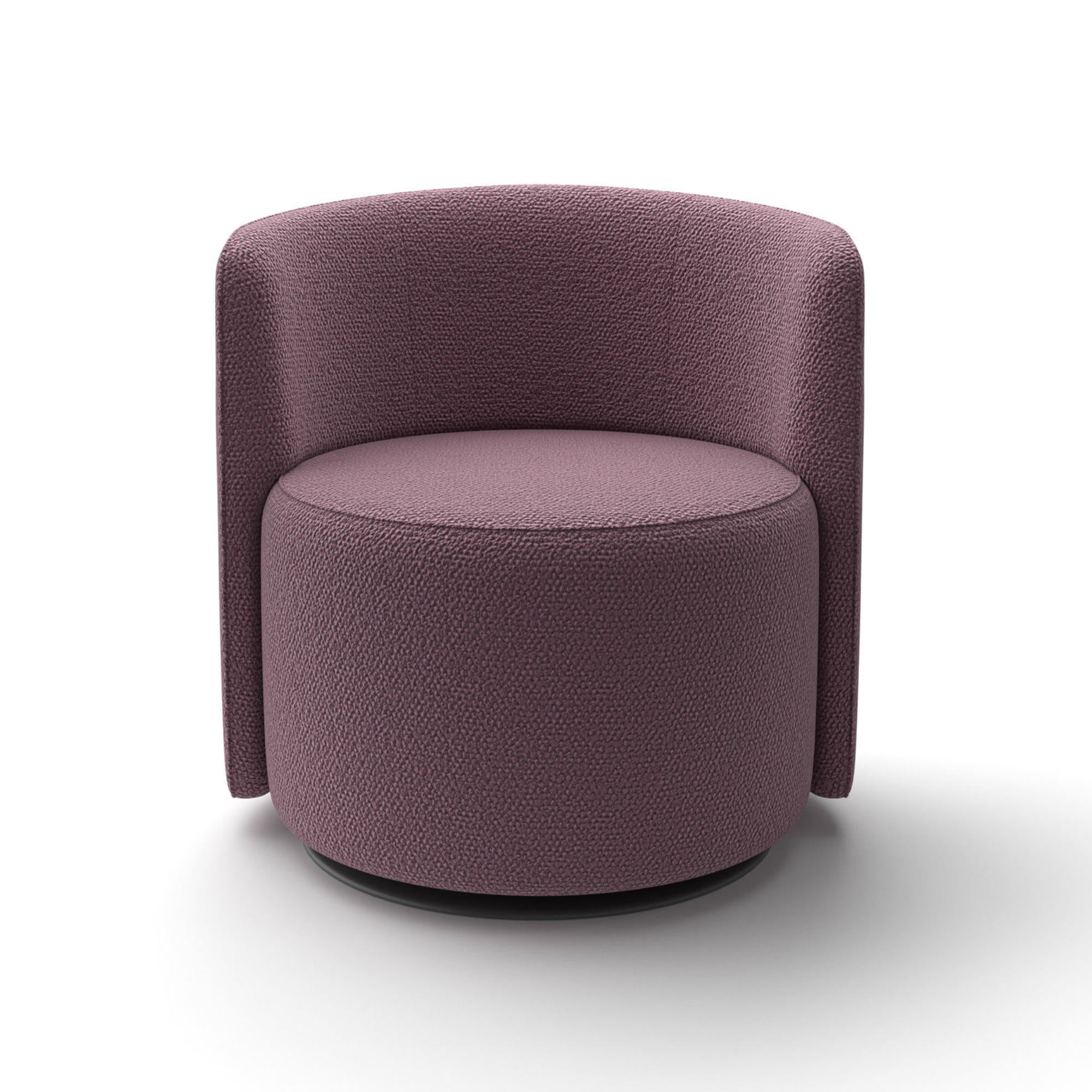 Chloe Luxury CHLOP1NL0 Swivel Armchair - Fabric P (Princess 705)-3