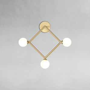 Triangle W03 Wall Lamp - Brass