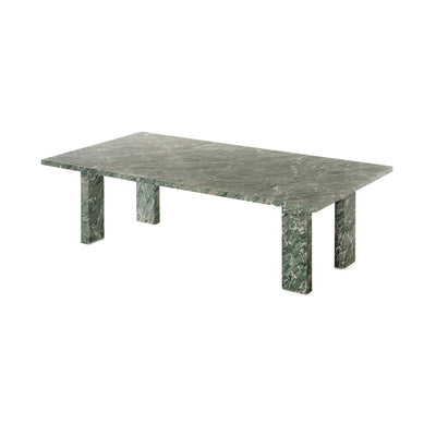 Clockwise 250 Dining Table - Matt Mediterraneo Green Marble
