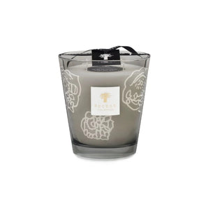 Collectible Roses Grey Scented Candle - 16 cm