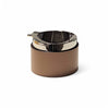 Colorado Ashtray - Leather A (Calfskin Nappa Cappucino F42)