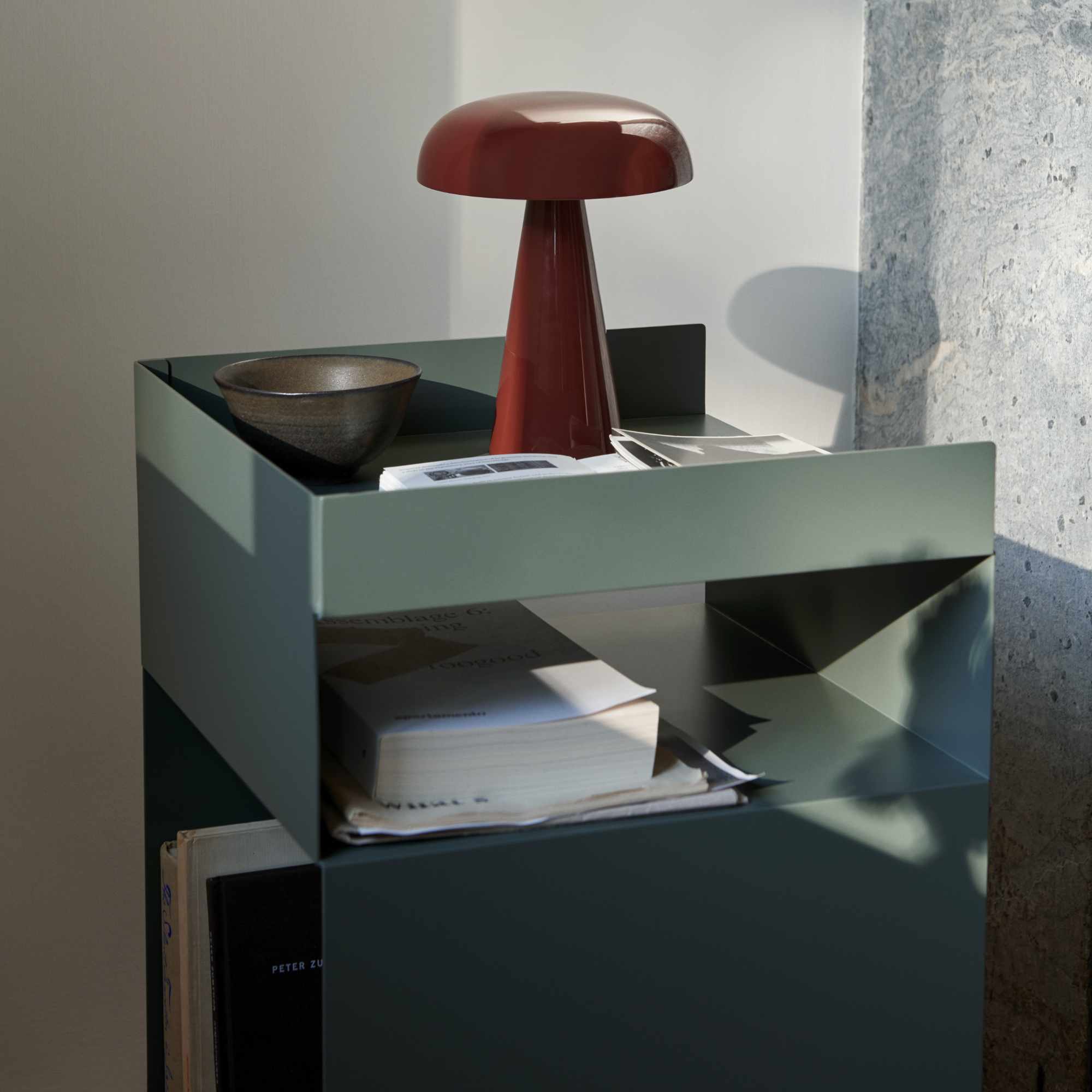 Como SC53 Portable Table Lamp - Red Brown-3