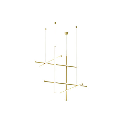 Coordinates Suspension 3 CLIII Pendant Lamp - Anodized Champagne