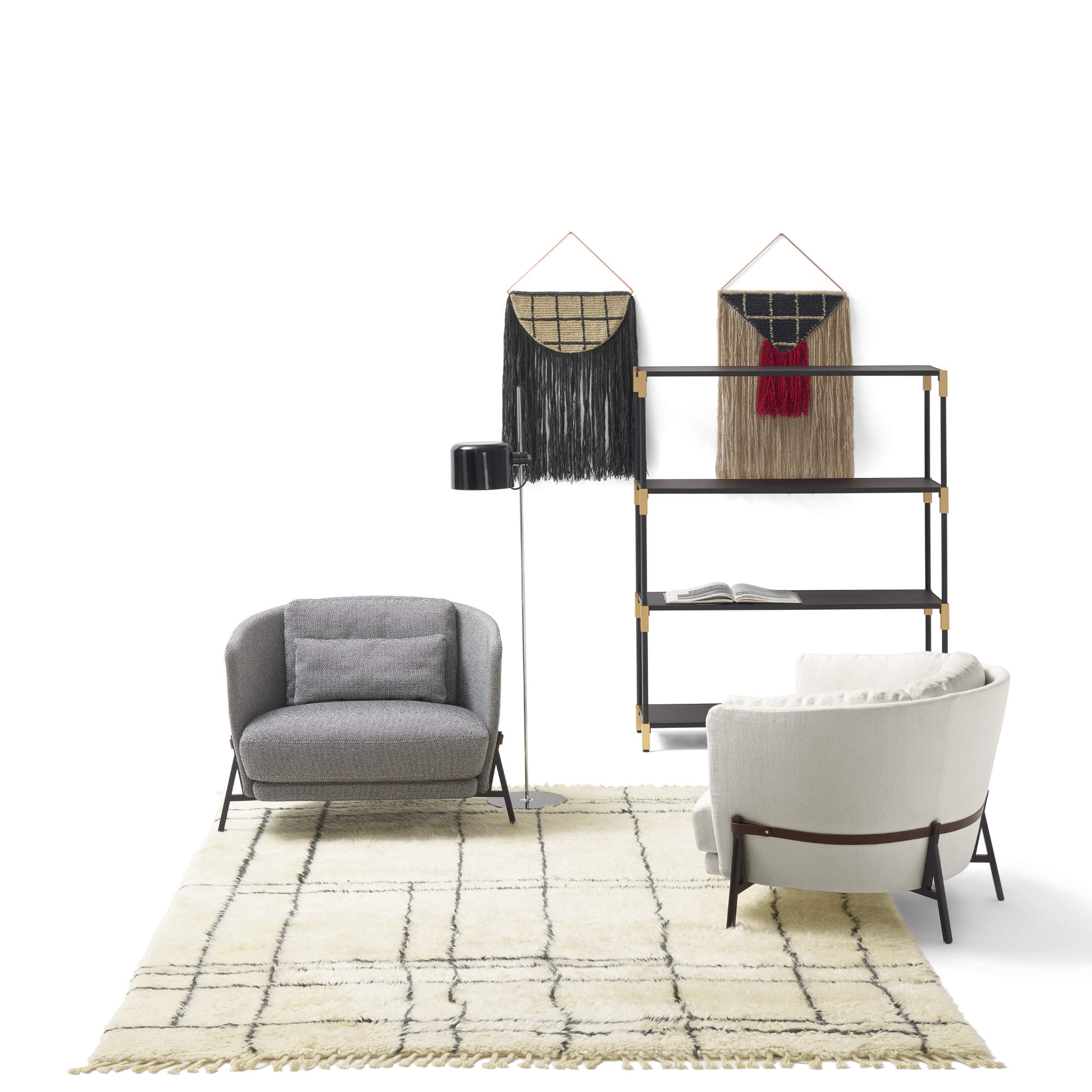 Cradle 3832 Armchair - Fabric T2 (Derby 58)-4