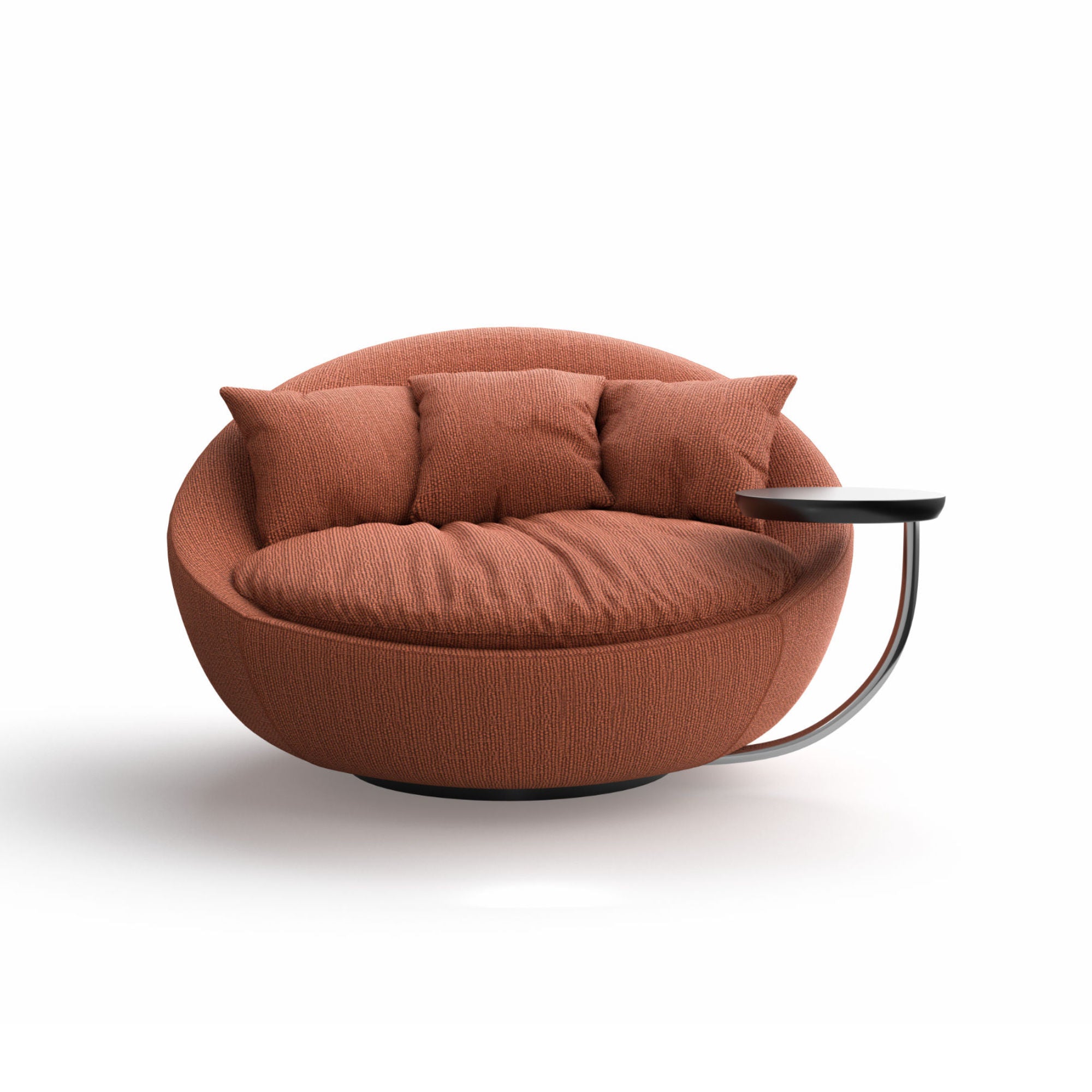 Lacoon Armchair - Fabric G (Frida Mattone 31)