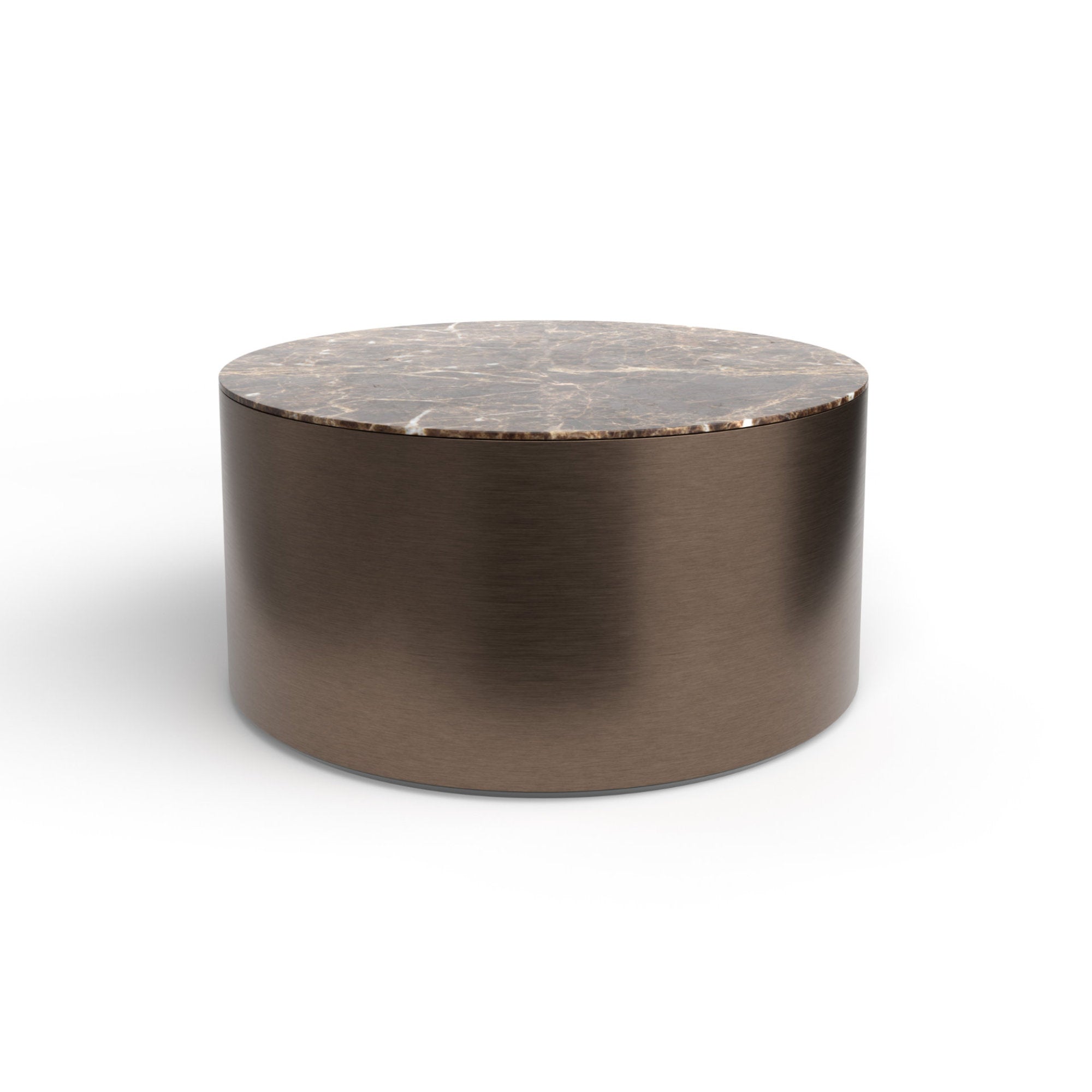 Stum 007624 Coffee Table - Dark Brown Emperador-1