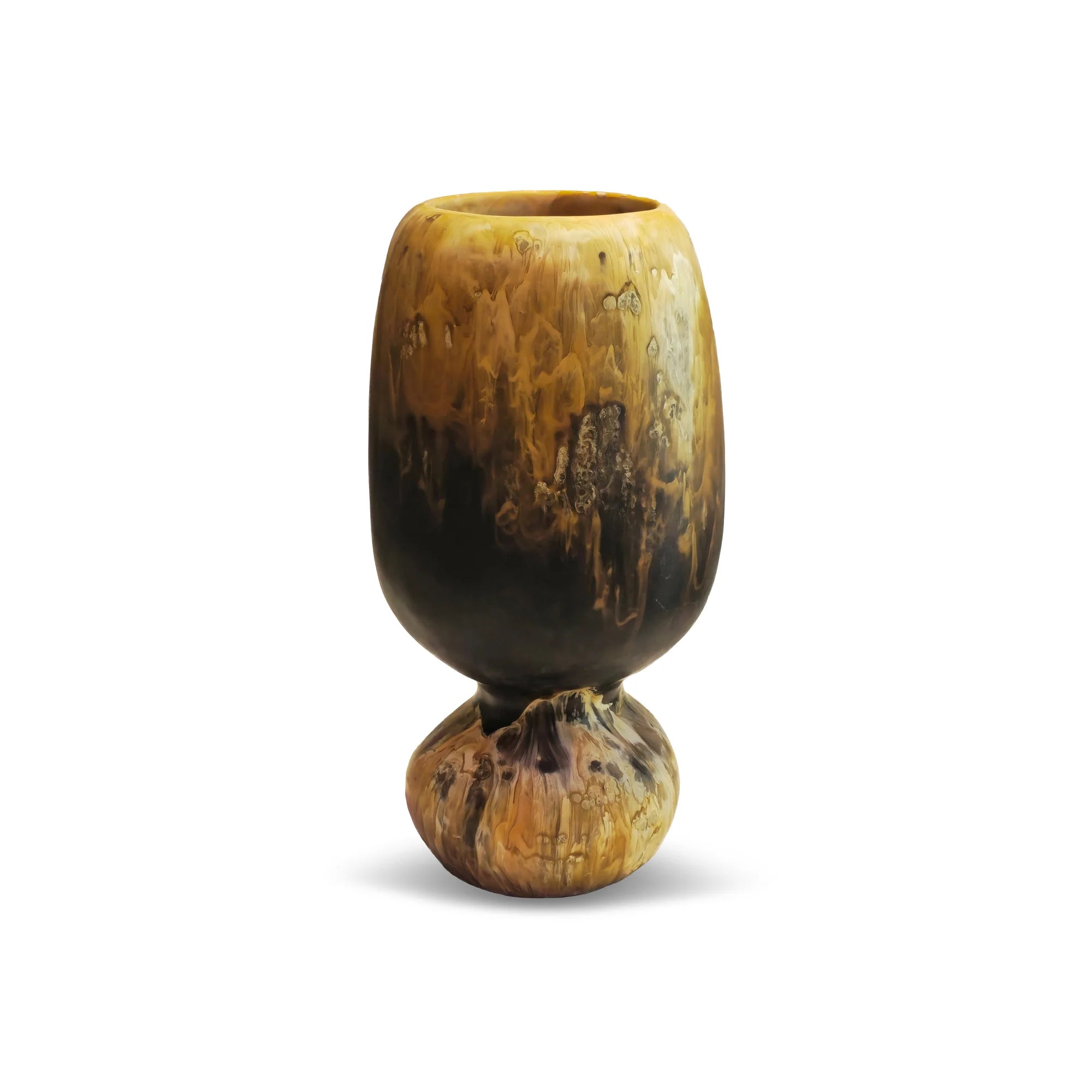 Rockpool Vase - Tall/Dark Horn