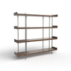 Unit JLI04 Bookcase - Chocolate Walnut (LE16)