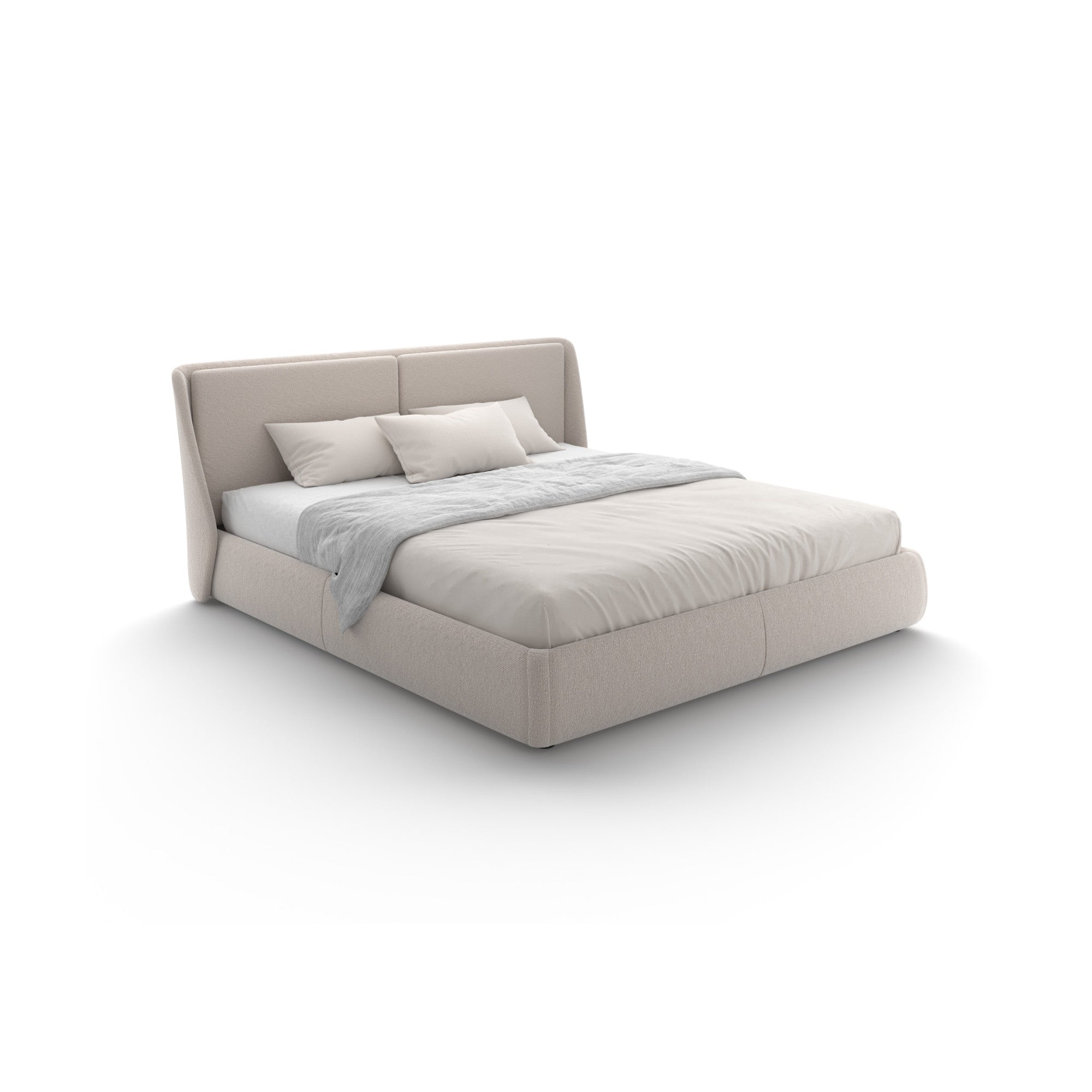 Bend 180 Bed - Fabric L (Lewis 400)