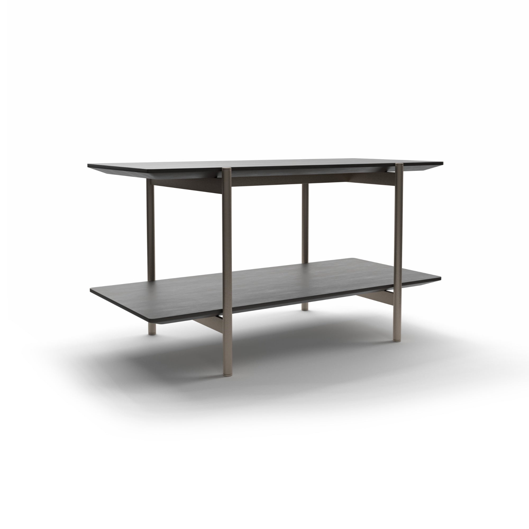 Erys JTA02 Coffee Table - Light Brown (ME11)/Grey Wood (LE12)