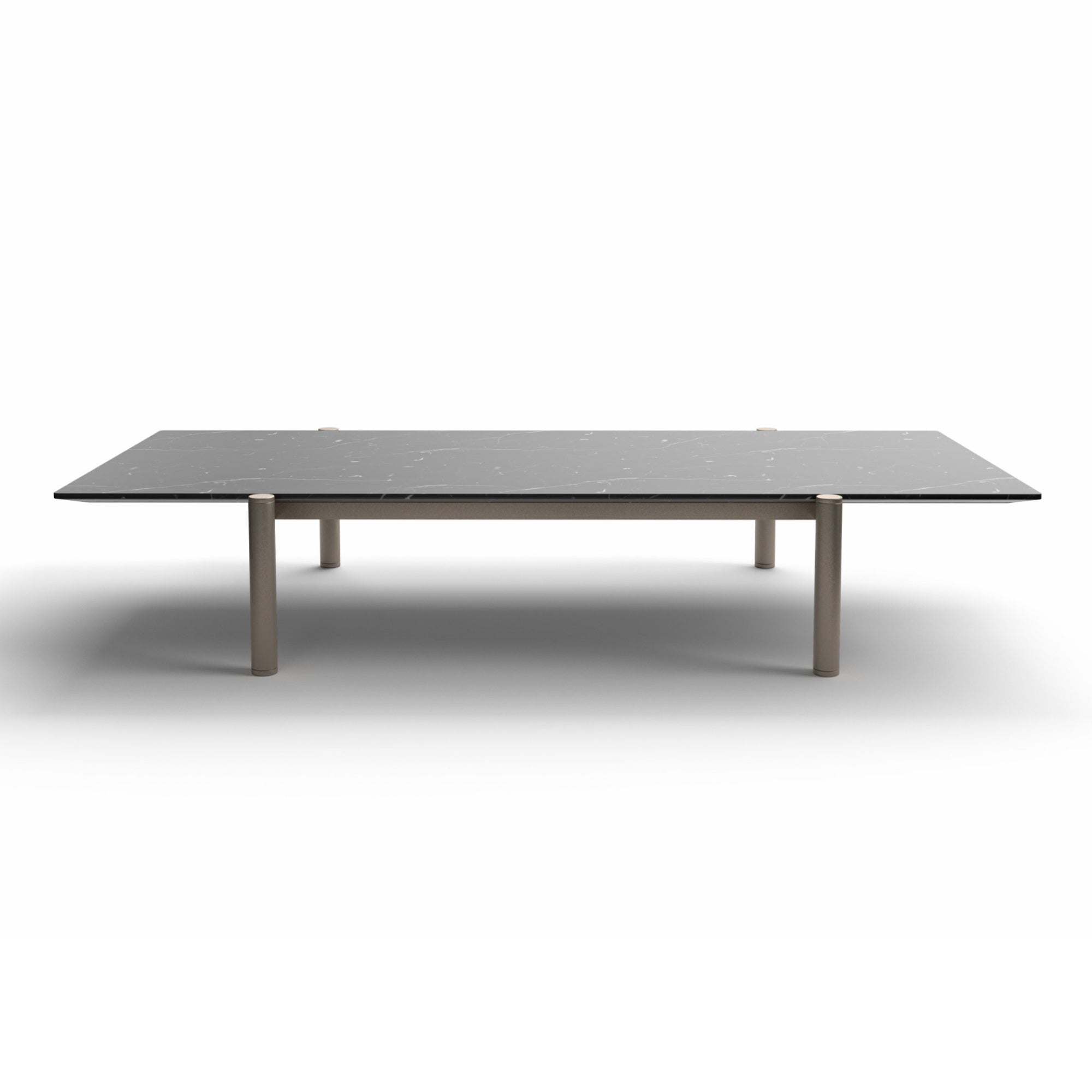 Erys JTA05 Coffee Table - Light Brown (ME11)/Black Marquina (MA06)-2