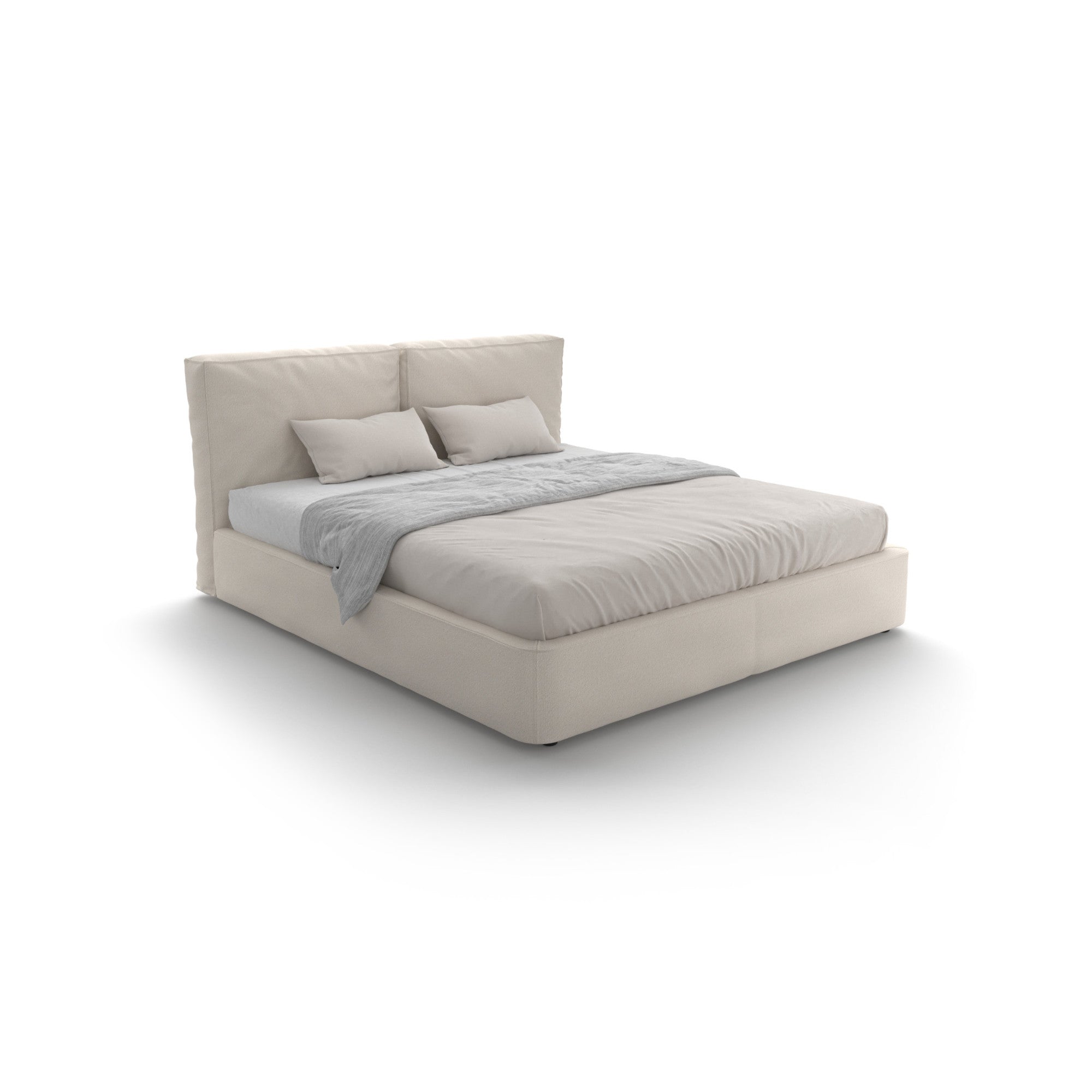 Flann 2.0 180 Bed - Eucalyptus/Fabric M (Medley 011)