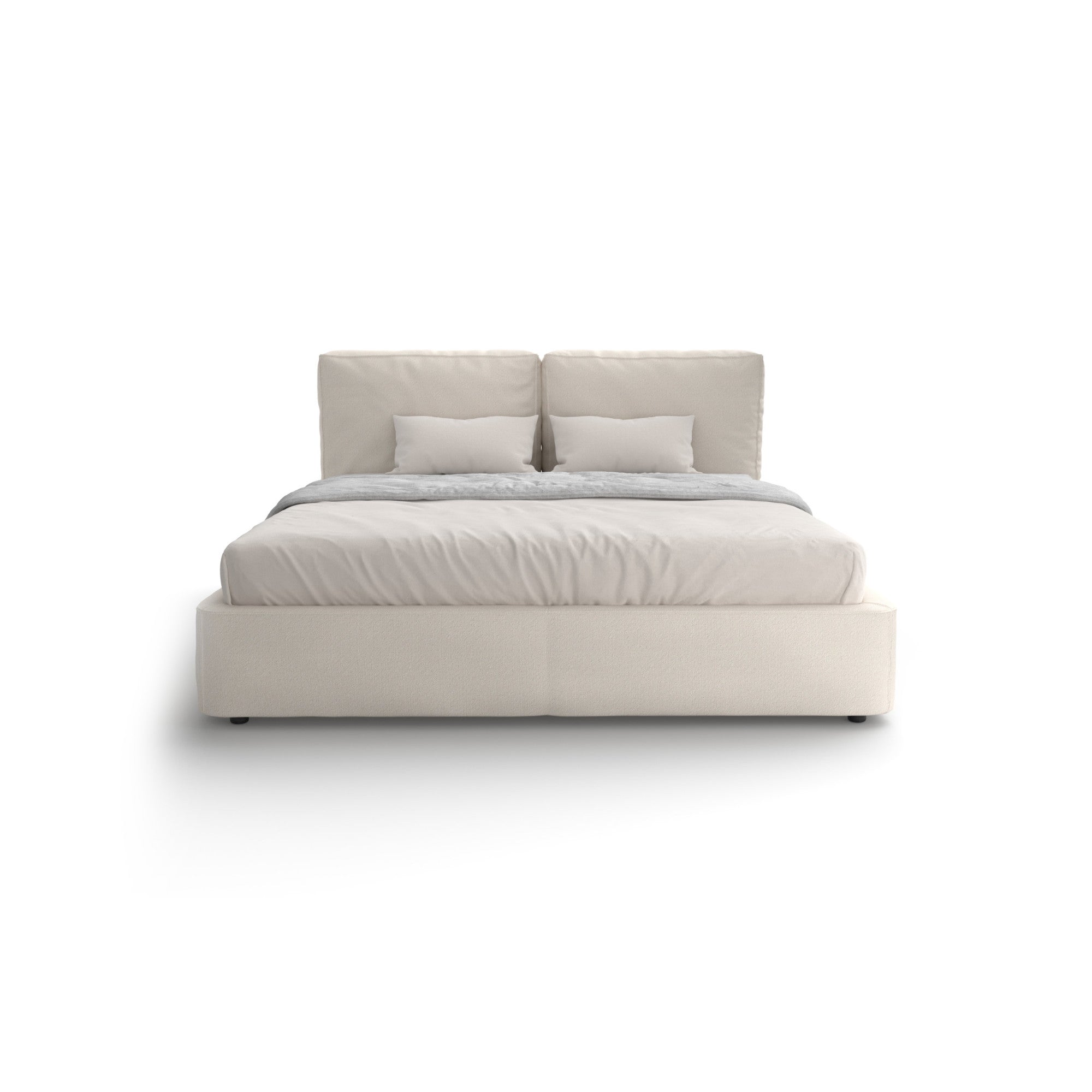 Flann 2.0 180 Bed - Eucalyptus/Fabric M (Medley 011)-3