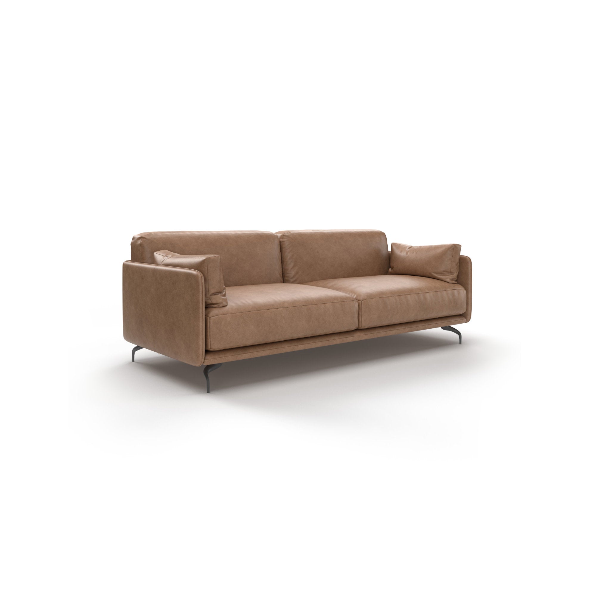Krisby 198 Sofa - Leather Soft (Sidney 700)-1
