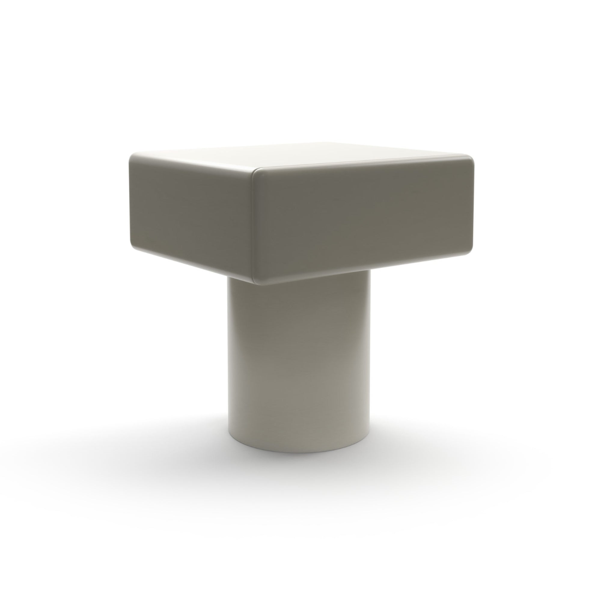 Pop POPXJCM01 Bedside Table - Grigio Seta (LE10)-1