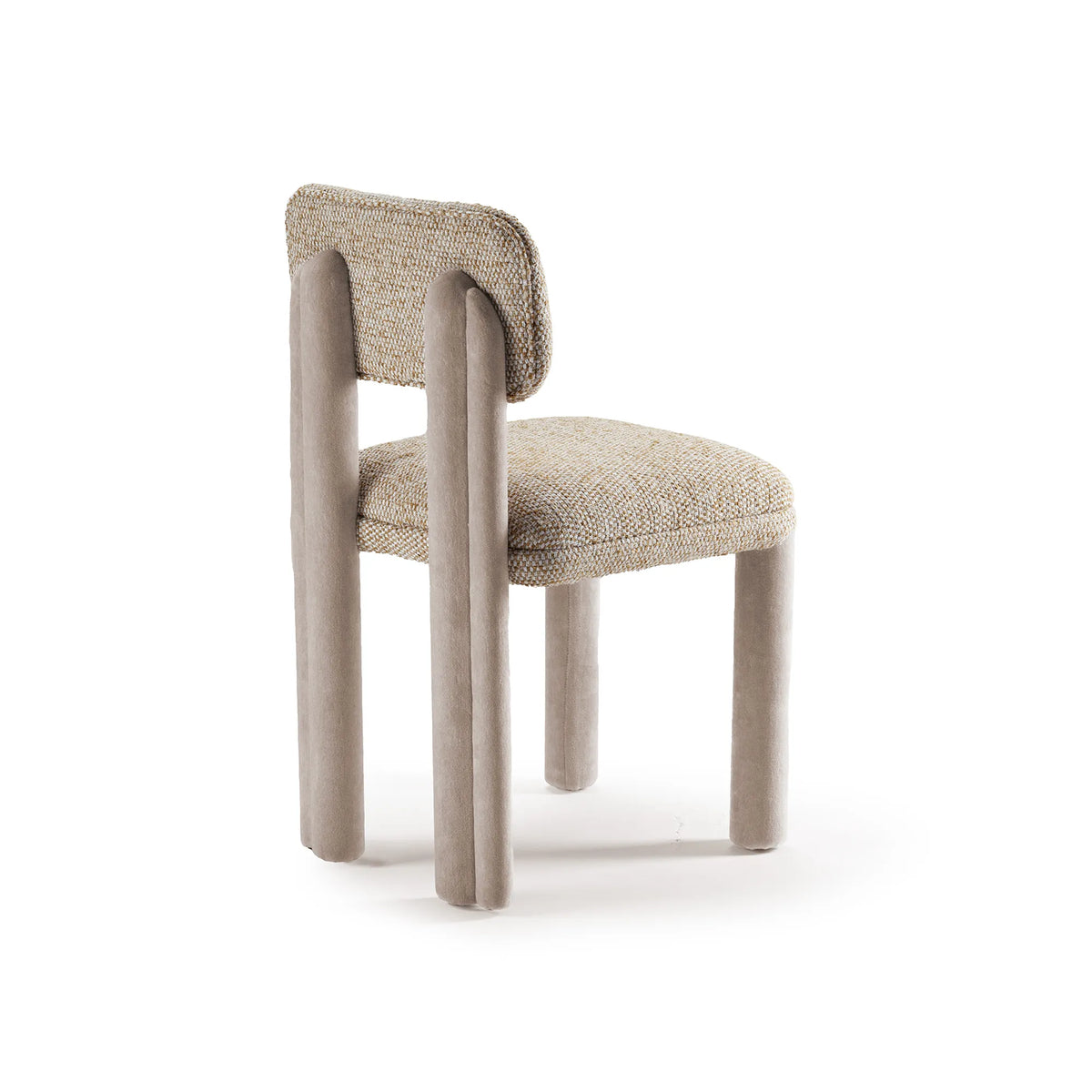 Camelia 47 Dining Chair - Fabric 4 (Grace 732)/Fabric 5 (Gipsy Chamois)-3